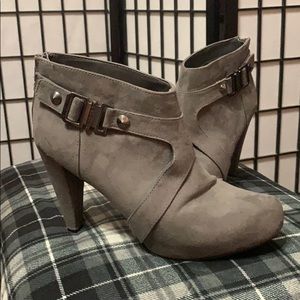G by Guess black heeled booties